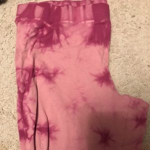 Torrid pink Capri length size 3 leggings
